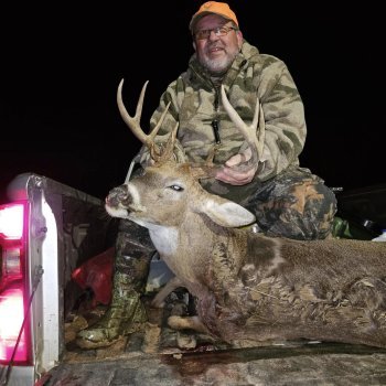 Bill Kettler with his 10-point buck.